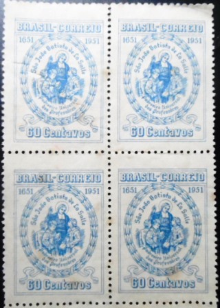 Quadra postal de 1951 São João Batista de la Salle
