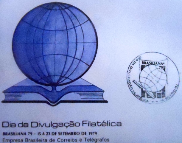 FDC de 1979 Dia da Divulgação Filatélica Brasiliana 79