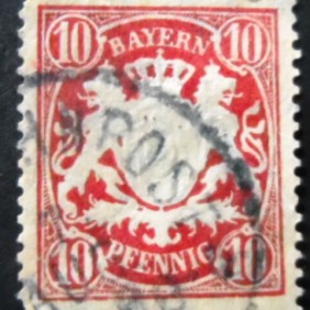 1888 - Bayern coat of arms 10