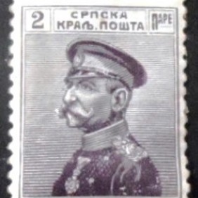 1911 - King Peter I of Serbia 2