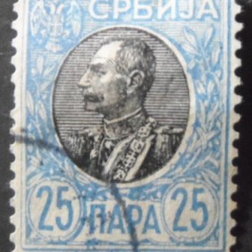  1905 - King Peter I 25