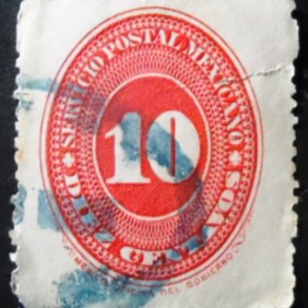 1887 - Numeral of value 10 Cy
