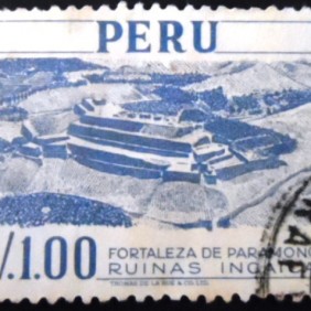 1957 - Inka-Fortress at Paramonga 1